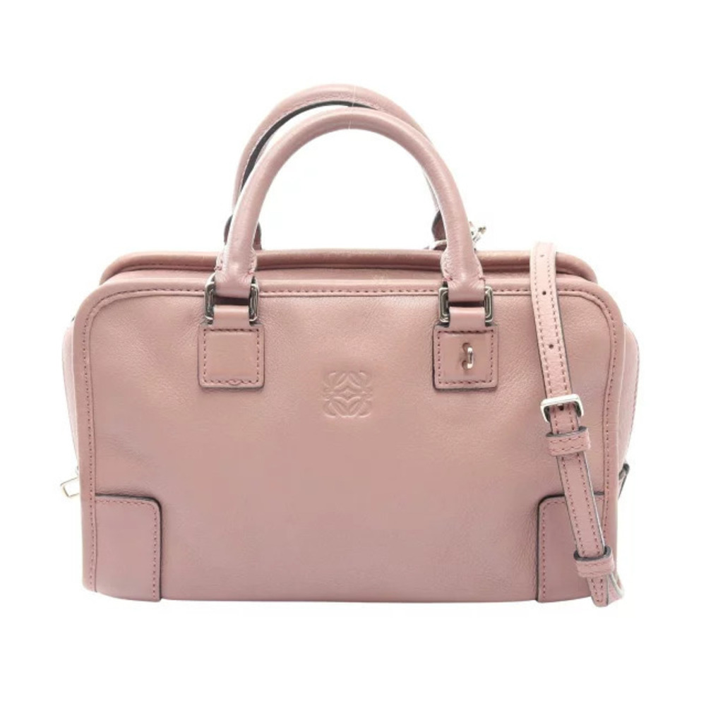 Loewe Amazona handbag leather pink